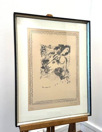 Marc Chagall (1887-1985) - La Fermière a l’âne