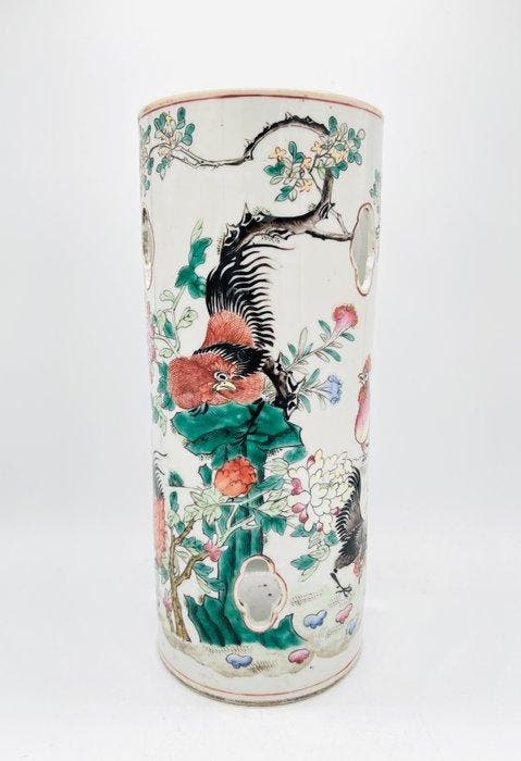Porte-chapeaux - Porcelaine - Chine - Guangxu (1875–1908) -, Antiquités & Art, Antiquités | Autres Antiquités