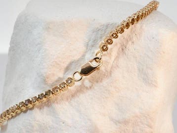Zonder minimumprijs - Armband - 14 karaat Geel goud -
