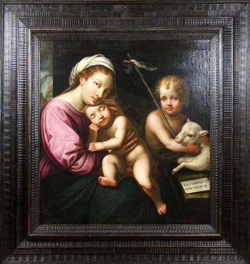 Simon Vouet (1590–1649), Toegeschreven aan - La Vergine con