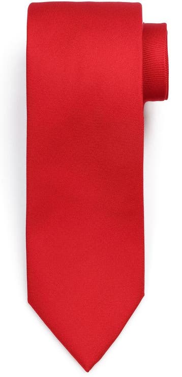 Suitable Zijde Stropdas Rood maat  Heren, Vêtements | Hommes, Cravates, Verzenden