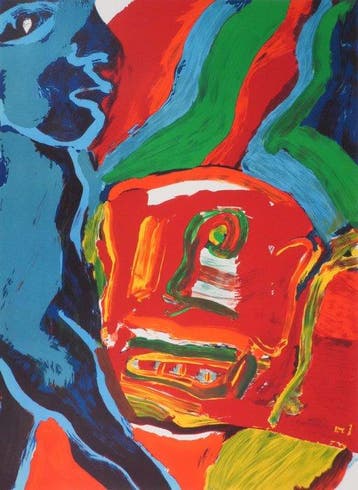 Bengt Lindström (1925-2008) - Personnages fauves