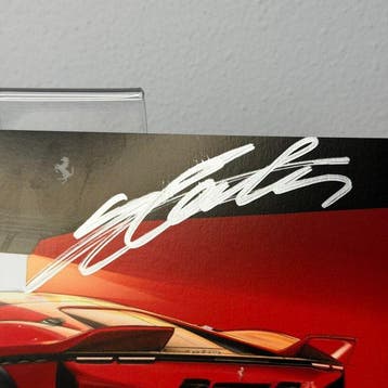 Ferrari 849 Testarossa Spider - Official Fan Card - Leclerc, Collections