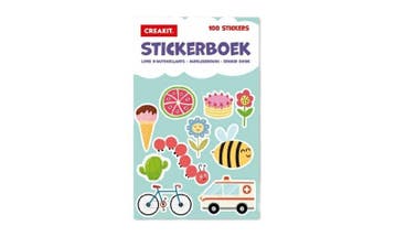 Creakit Stickerboek Dieren 100 stickers KIDS, Ophalen of Verzenden, Nieuw in verpakking