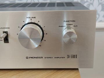 Pioneer - SA 5500 Amplificateur intégré à semi-conducteurs, Audio, Tv en Foto, Nieuw