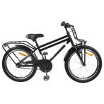 vidaXL Kinderfiets 20 Inch voor 6-11 jaar oud Zwart, Verzenden