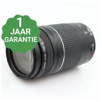 10% korting | Canon EF 75-300mm f/4-5.6 III | Tweedehands, Verzenden, Zo goed als nieuw