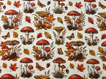 Herfst in het bos — Katoenen tafelkleed - Tafelkleed - 140