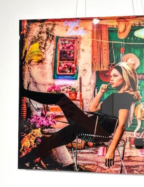 Van Apple - Cest La Vie, Antiek en Kunst, Kunst | Designobjecten