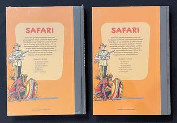 Safari 1 & 2 - Luxe HC integraal met linnen rug - 2 Album -, Nieuw