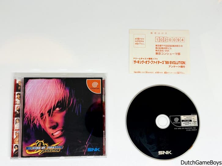 Sega Dreamcast - The King Of Fighters 99 - Evolution + Reg., Games en Spelcomputers, Games | Sega, Gebruikt, Verzenden