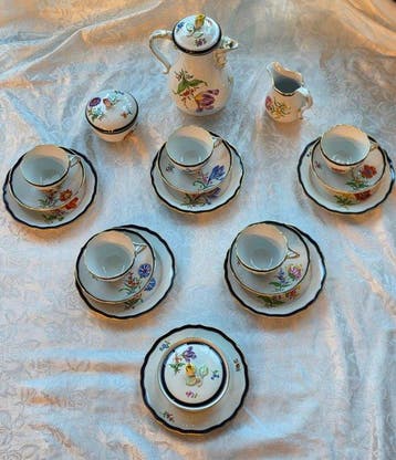 Meissen - Johann Joachim Kaendler - Service à thé et café