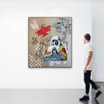 Quiona+ - ‘The Virgin with the Rubik’s x Keith Haring’ (No, Antiek en Kunst