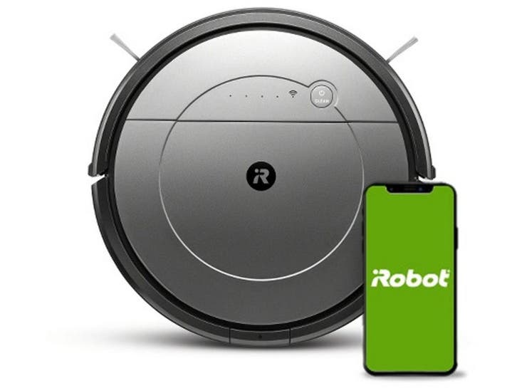 iRobot Roomba Combo - Robotstofzuiger met dweilfunctie -, Elektronische apparatuur, Stofzuigers, Zo goed als nieuw, Verzenden