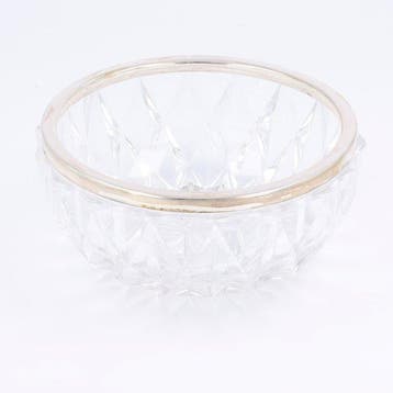 NO RESERVE - Gebrüder Kühn - Bonbon mand - Kristal, .925