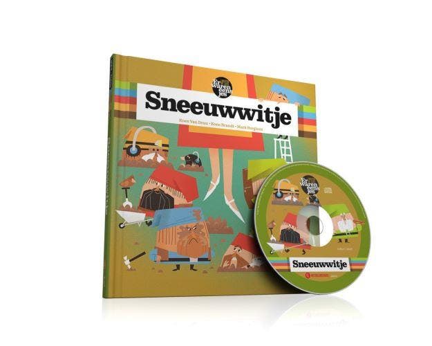 Sneeuwwitje / Er-Waren-Eensjes / 1 9789079040735, Livres, Livres pour enfants | 4 ans et plus, Envoi