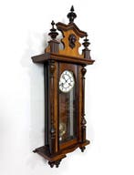 Wandklok - Junghans - Antiek - Walnoot - 1910-1920