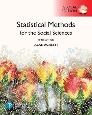 Statistical Methods for the Social Sciences, Global Edition, Boeken, Verzenden, Zo goed als nieuw, Agresti Alan