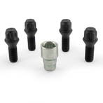 H&R Wielslotenset M14x1.25x28mm konisch Zwart - 4 slotbouten, Auto-onderdelen, Verzenden, Nieuw