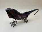 sculptuur, ***Le Lézard*** - 42 cm - Smeedijzer
