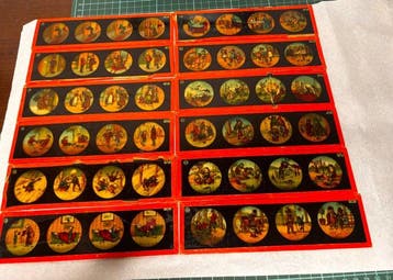 Unbranded 35 glass slides for Toverlantaarn, Nieuw