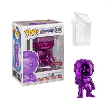 Funko Pop  4: Endgame  Hulk  Nano Gauntlet  Purple Chrome, Verzenden, Nieuw