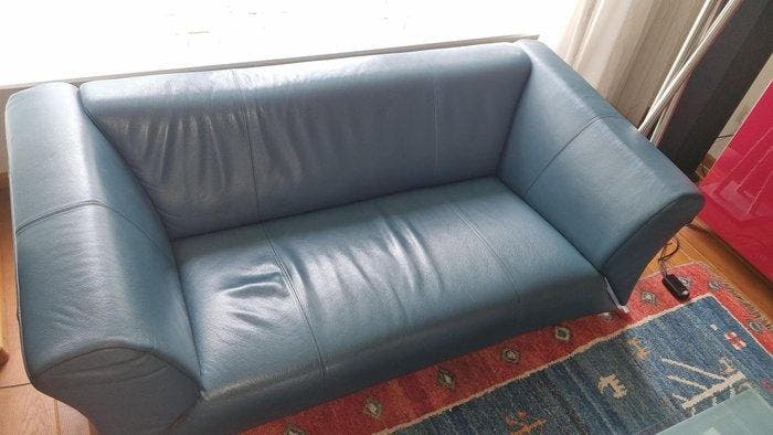 Rolf Benz - Établi - Modèle 322 - Cuir - Rolf Benz Modèle, Antiek en Kunst, Kunst | Designobjecten