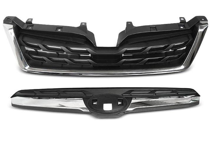 Carnamics Grille | Subaru Forester 13-19 5-d |  zwart / chro, Autos : Pièces & Accessoires, Carrosserie & Tôlerie, Envoi