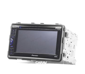 Facade Autoradio 2-Din Noir Ssangyong Rexton 13-17, Verzenden, Nieuw