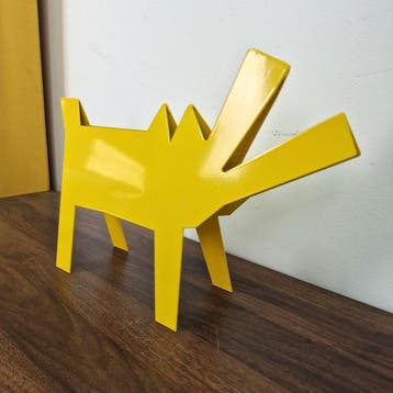 José Soler Art - The Dog KH. Yellow - NO Reserve