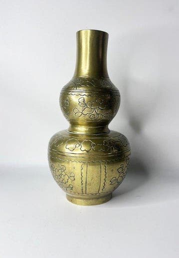 Vaas - Messing - China - Begin 20e eeuw (WO I) - Chinese