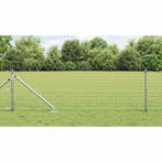vidaXL Hekpaal. 26 pcs Grijs 3,2 x 3,2 x 105 cm, Verzenden