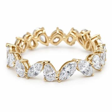Zonder minimumprijs - Ring - 14 karaat Geel goud - 2.24ct., Nieuw