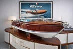 GRANDE maquette de luxe Riva Aquarama bois 87cm 1:10 -