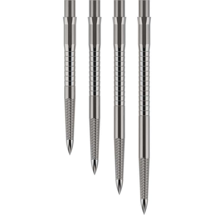 Dartpunten EVO Caliburn - Microgrip Zilver (Dart Punten), Sport en Fitness, Darts, Pijlen, Nieuw, Ophalen of Verzenden