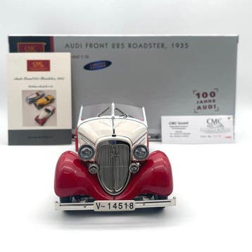 CMC 1:18 - Voiture miniature - Audi Front 225 Roadster -