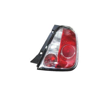 FEUX ARRIÈRE DROIT POUR FIAT 500 07-14 CONTOUR NOIR, Verzenden, Nieuw