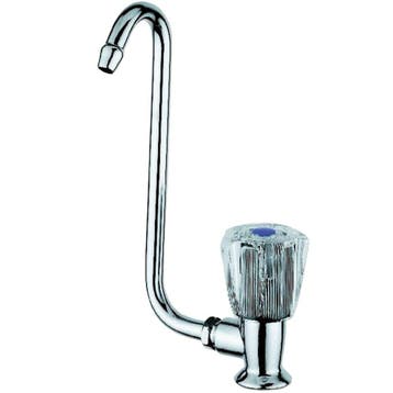 Waterkraan Koud met Klapbare 10mm Uitloop Rechts, Ophalen of Verzenden, Nieuw