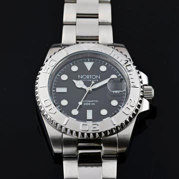 Norton - Riva - Automatic Diver 200M - Miyota 8215 - Acciaio, Nieuw
