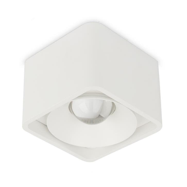 Spots opbouw Lars Opbouwspot Wit Binnenverlichting, Huis en Inrichting, Lampen | Overige, Modern, Nieuw, Verzenden