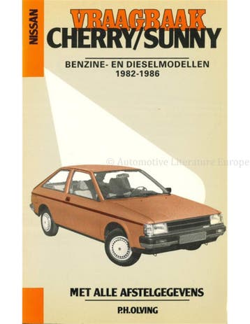 1982 - 1986 NISSAN CHERRY | SUNNY, BENZINE DIESEL VRAAGBAAK