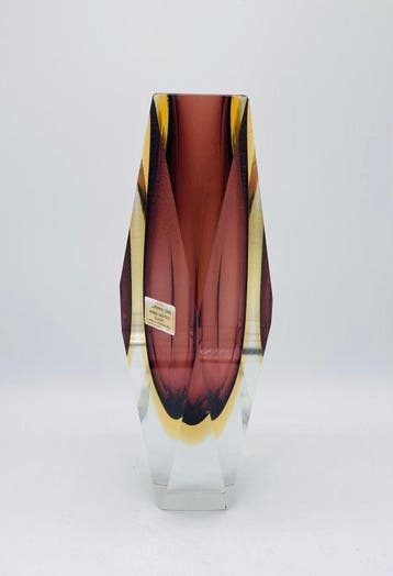 Murano - Vaas - Glas - Grote Sommerso-vaas