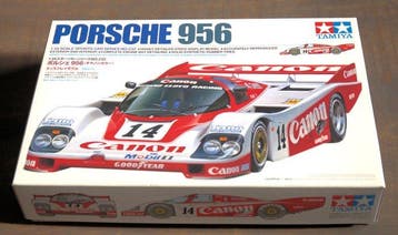 Tamiya 1:24 - Modelbouwdoos - Porsche 956 Canon #14 - Le, Nieuw