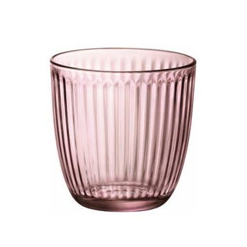 Bormioli Drinkglazen - 6x stuks - roze — gebruikt, Verzenden