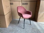 Veiling - Armstoel Cal (set van 4) Velvet - Velours - Oud Ro, Huis en Inrichting, Stoelen, Nieuw