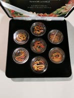 Îles Cook. 5 Cent 2000 Year of the Snake 2025 (7 coins)