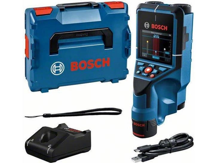Bosch Professional D-Tect 200 C - Leidingzoeker - 1x 12V, Bricolage & Construction, Outillage | Outillage à main, Envoi