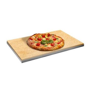 Pizza-Bakplaat | Vuurvaste Stenen | 435x350x15(h)mm Saro, Verzenden