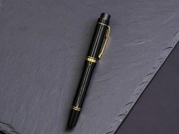 Parker - Duofold International Black GT - Vulpen, Nieuw