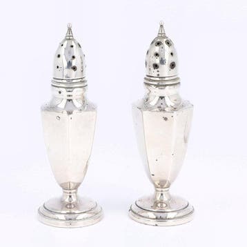 Mueck-Cary Co. Inc. - Peper- en zoutstel (2) - .925 zilver